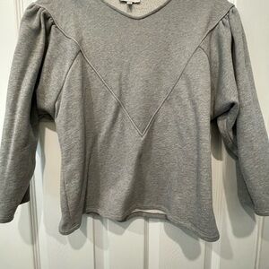 Joie Heather Gray Knit Top